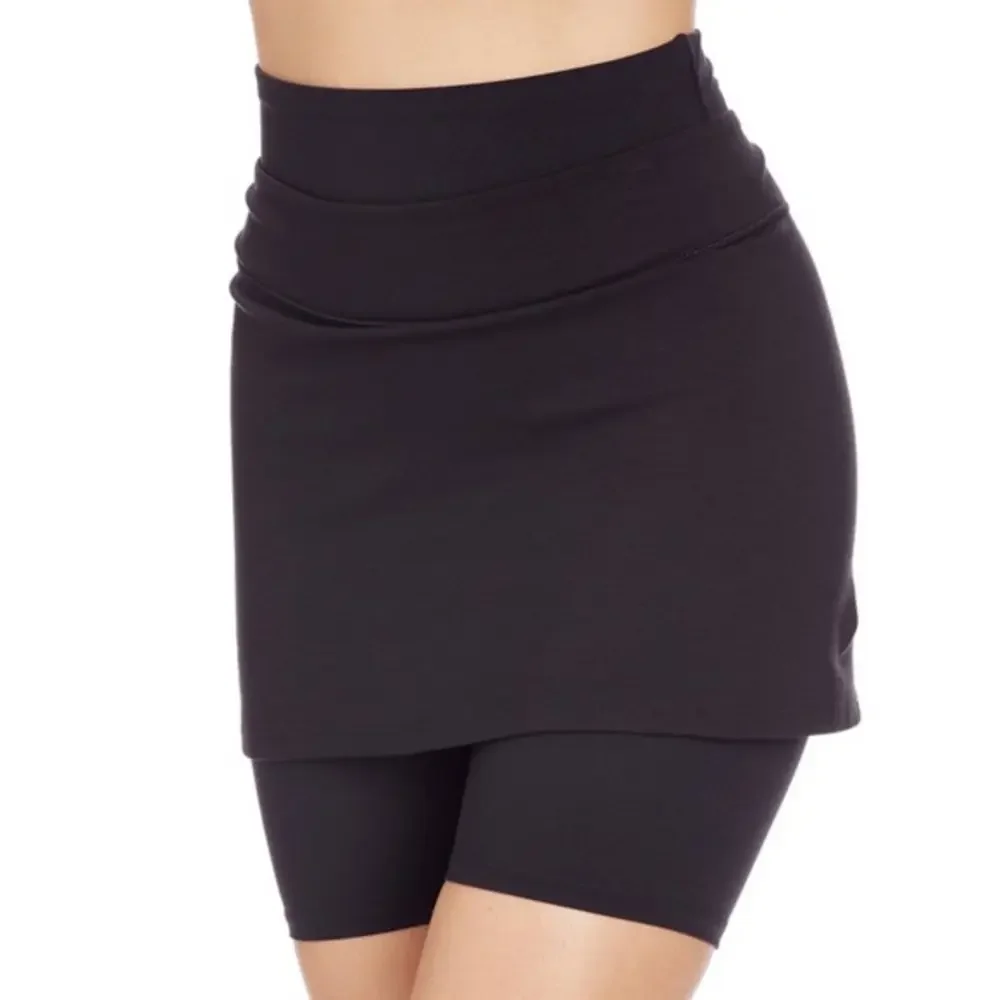 SPANX Black Power‎ Athletic Skort
